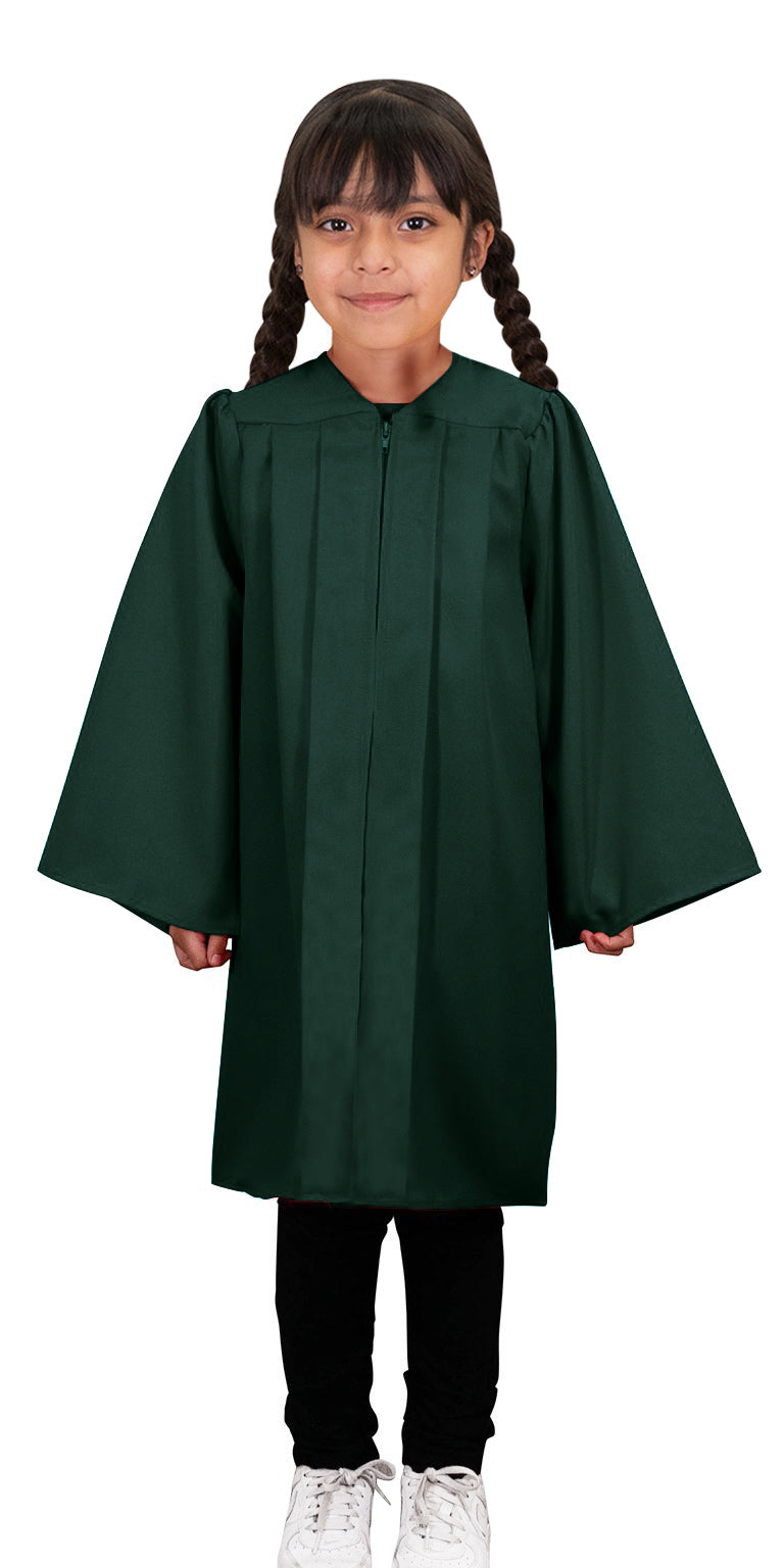 Child's Matte Hunter Choir Robe - Church Choir Robes - Canadian Gowns
