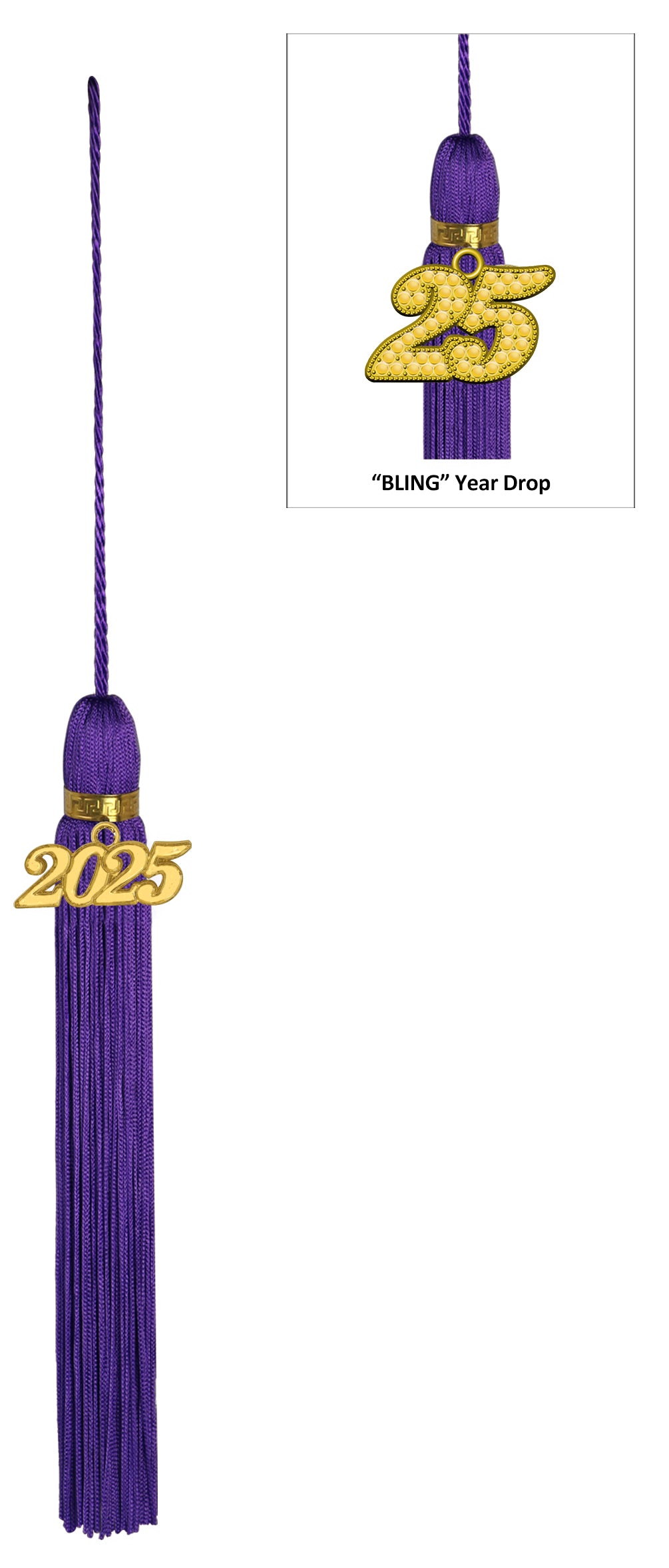 Jumbo Graduation Tassels - 13 colours