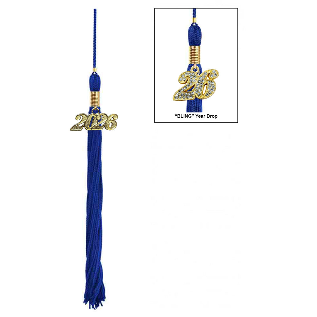 Matte Royal Blue Middle School Cap & Tassel