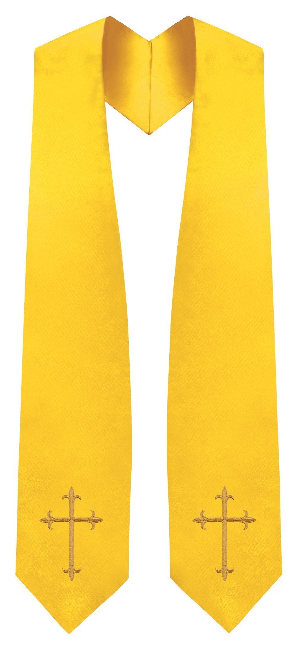 Gold Traditional Choir Stole - Canadian Gowns