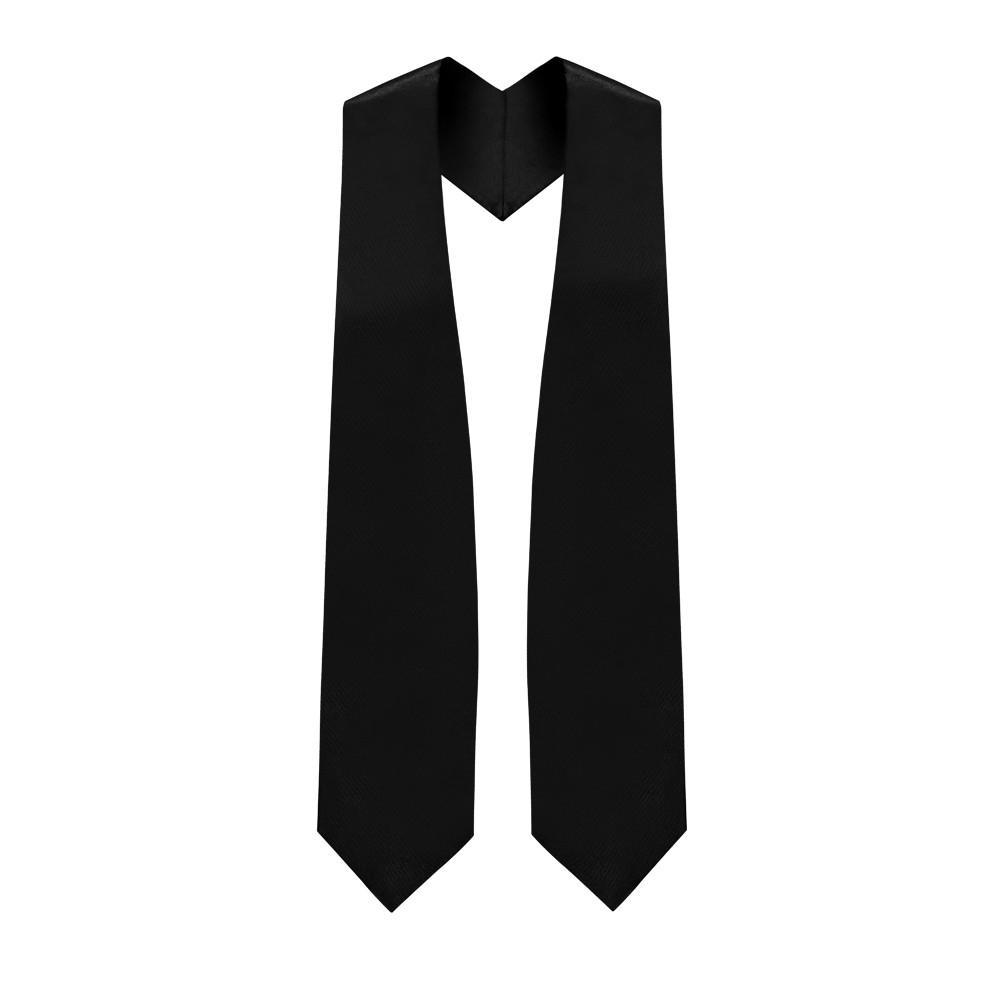 Black Traditional Choir Stole - Canadian Gowns