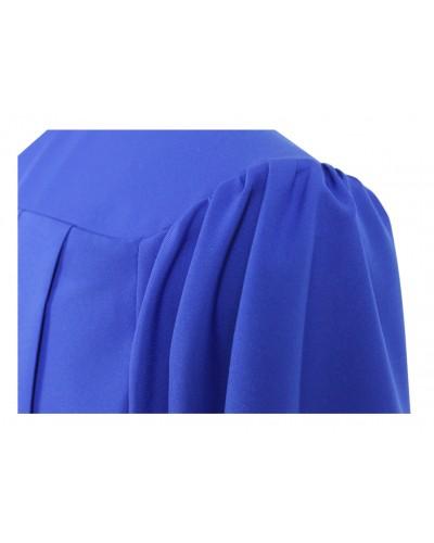 Matte Royal Blue Bachelors Graduation Gown - College & University - Canadian Gowns