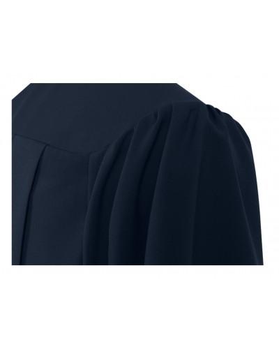 Matte Navy Blue Bachelors Graduation Gown - College & University - Canadian Gowns