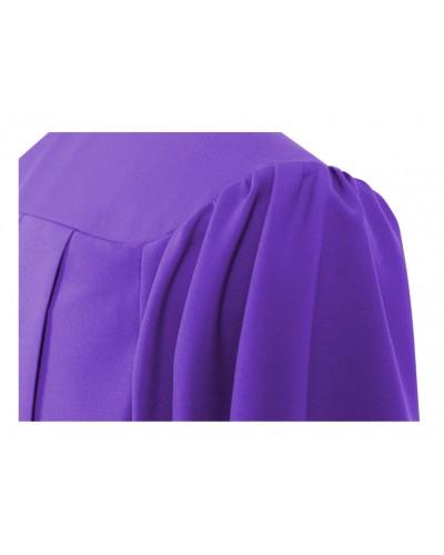 Matte Purple Bachelors Graduation Gown - College & University - Canadian Gowns