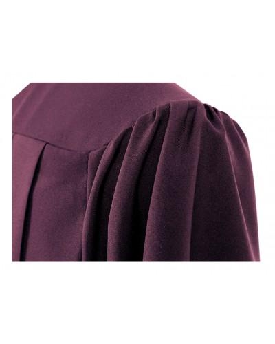 Matte Maroon Bachelors Graduation Gown - College & University - Canadian Gowns