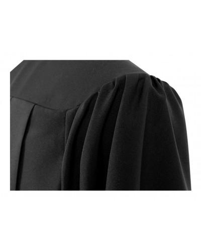Matte Black Bachelors Graduation Gown - College & University - Canadian Gowns