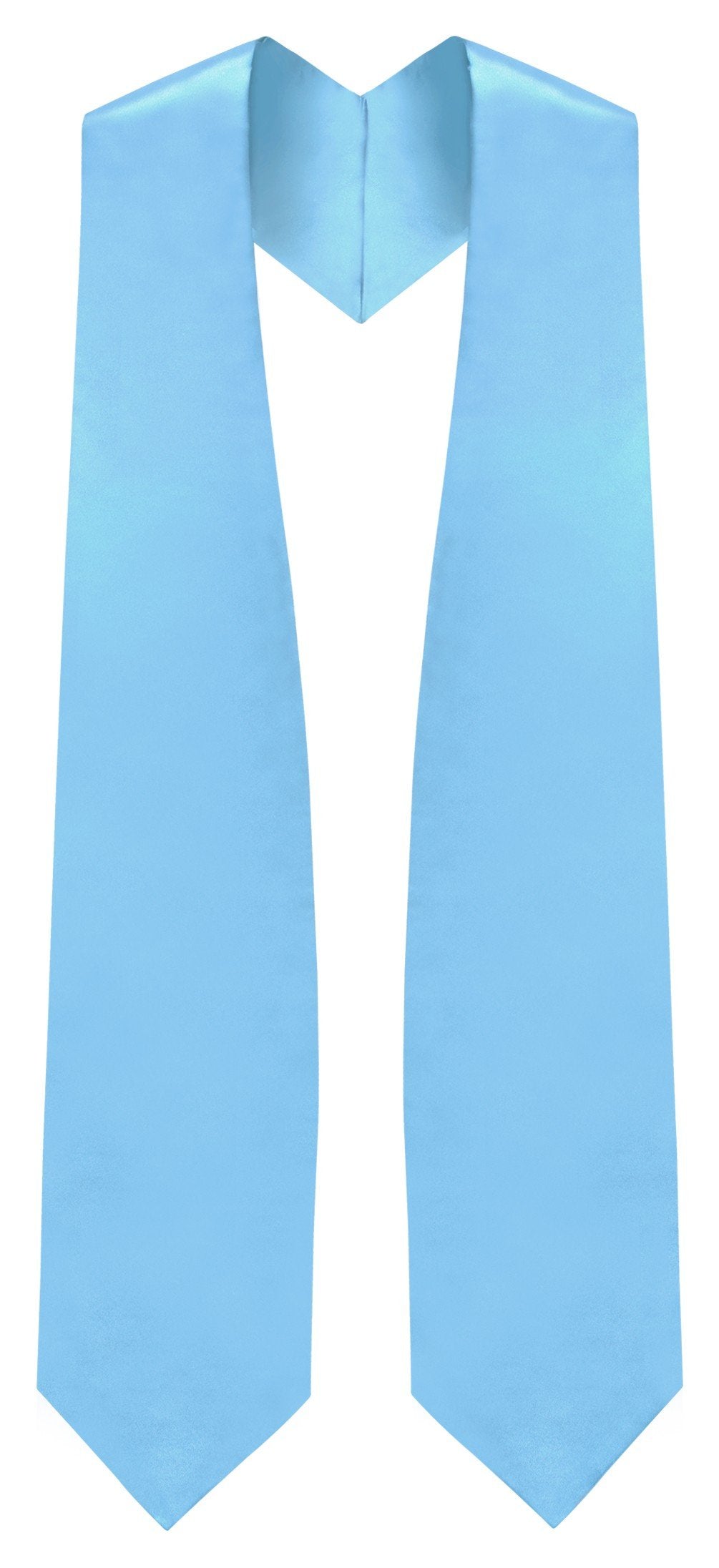 Light Blue Graduation Stole - Sky Blue College & High School Stoles - Canadian Gowns