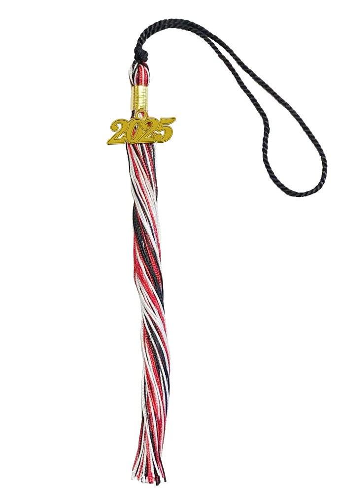 Triple Colour Graduation Tassel
