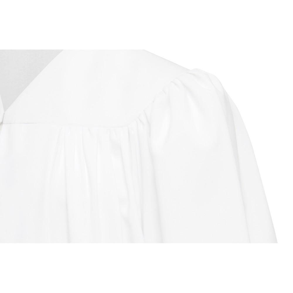 Premium White Baptismal Robe - Canadian Gowns