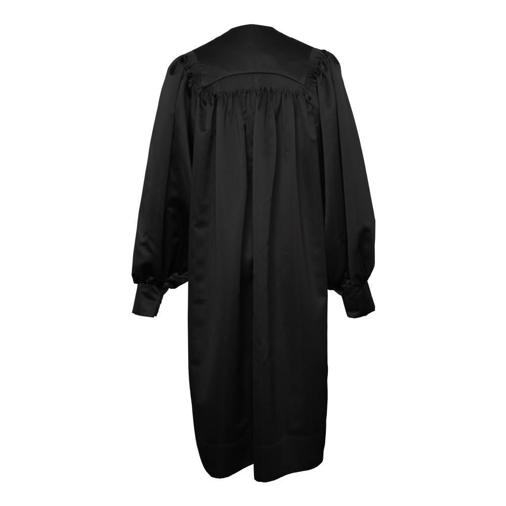 Black Clergy Robe - Canadian Gowns
