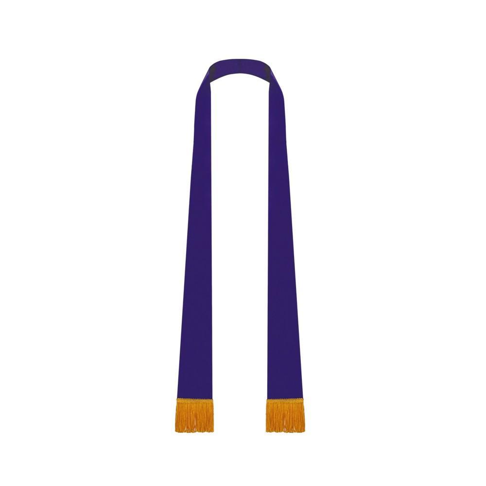 Purple Satin Pulpit Stole - Canadian Gowns