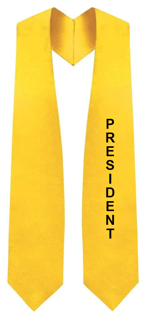 Class Leadership Stoles - Class Officer Graduation Stoles