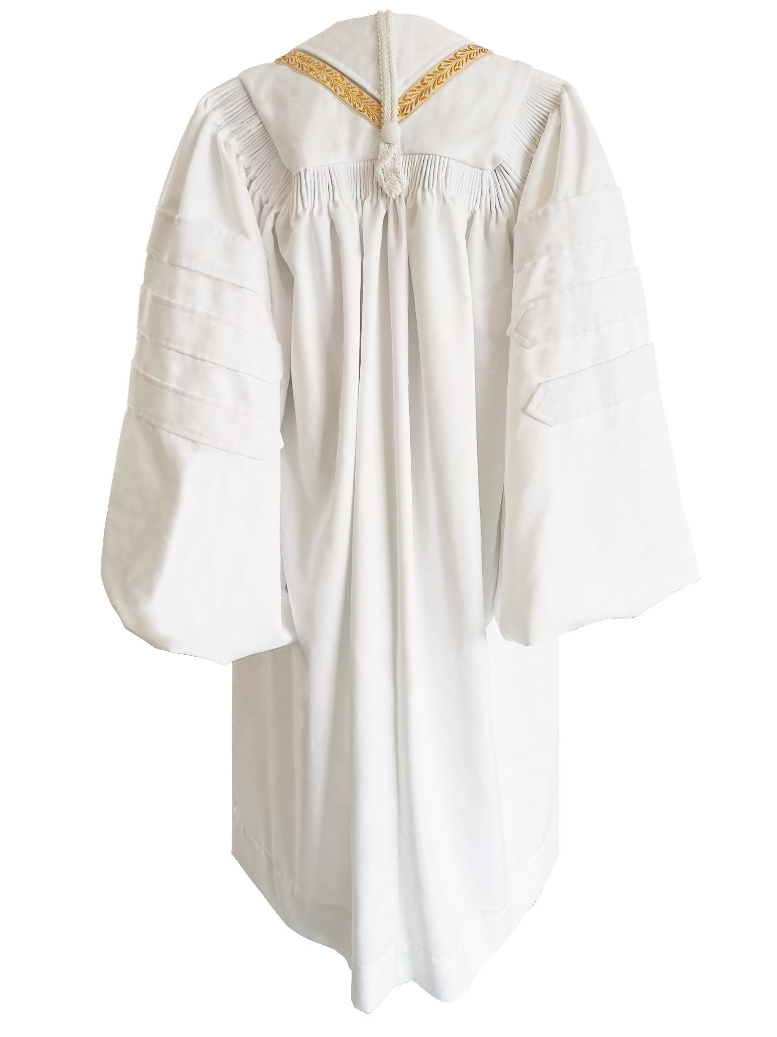 White Bishop Clergy Robe - Canadian Gowns