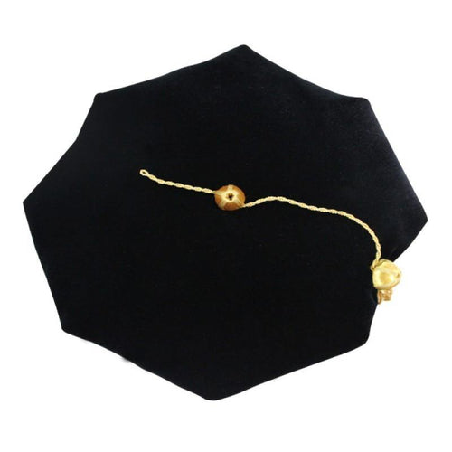 4 Sided Doctoral Tam - Graduation Faculty Regalia - Canadian Gowns