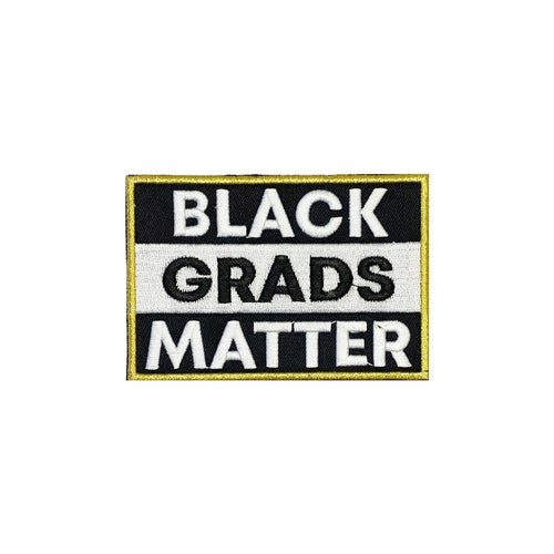 Brown BLACK GRADS MATTER Graduation Stole - Canadian Gowns