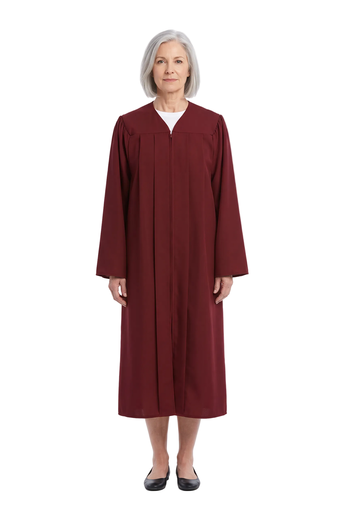 Matte Burgundy Choir Robe