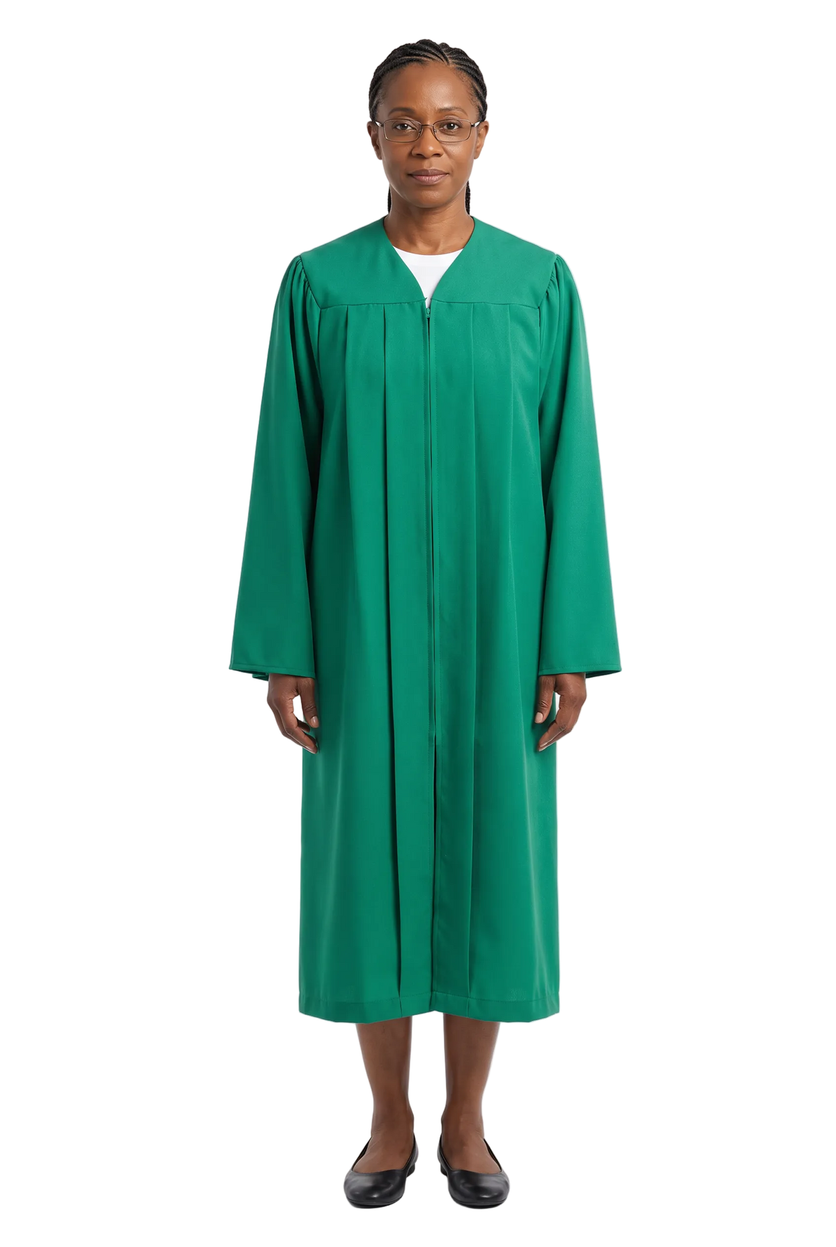 Matte Emerald Green Choir Robe