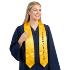 Gold Valedictorian graduation stole – Canadian Gowns