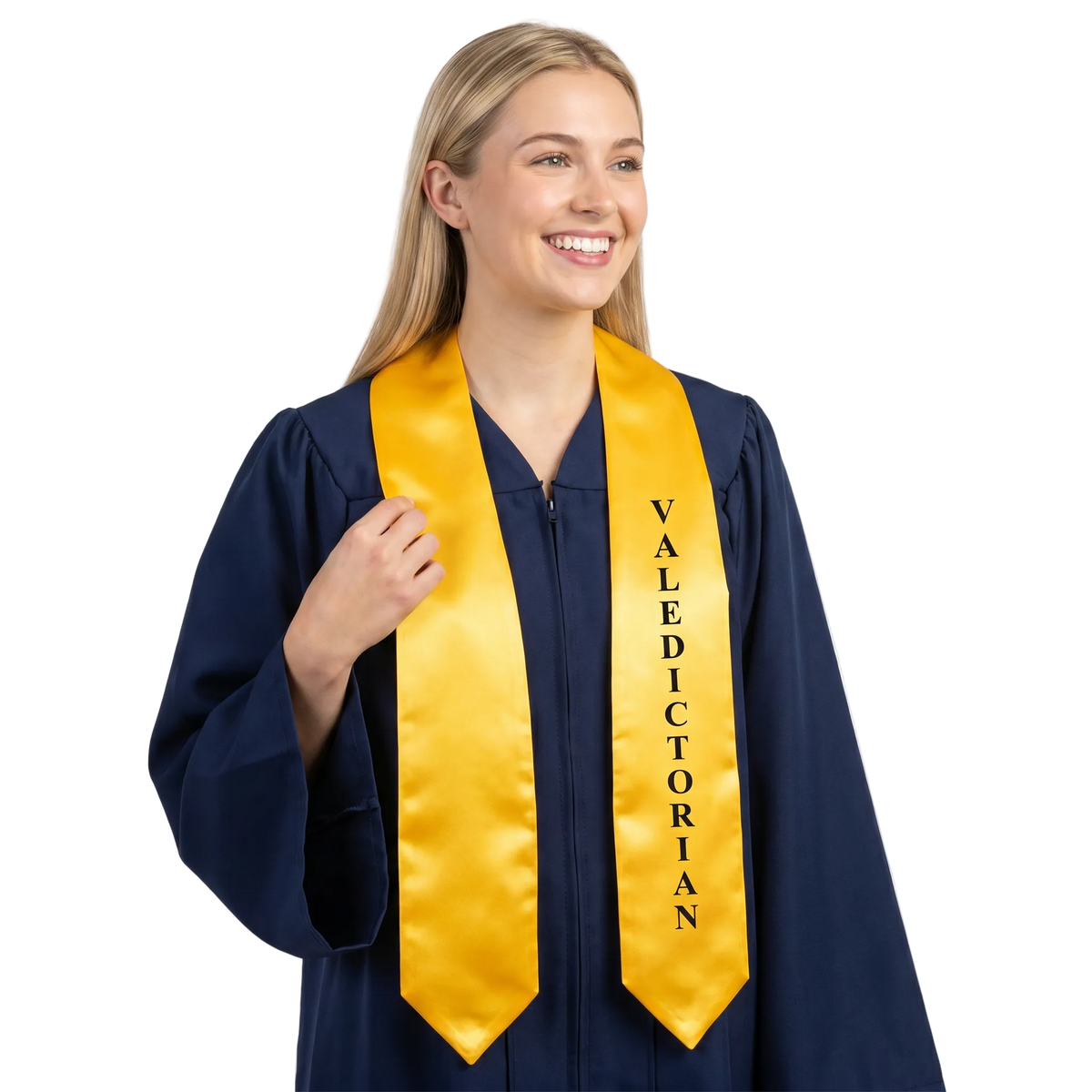 Gold Valedictorian graduation stole – Canadian Gowns