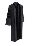 Classic Black Pulpit Robe - Canadian Gowns
