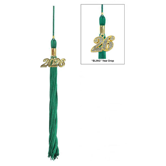 Emerald Green Graduation Tassel - College & High School Tassels