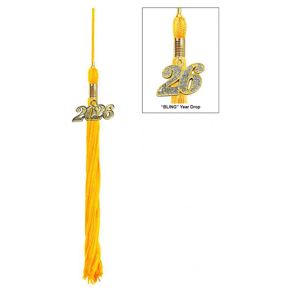 Matte Gold Elementary Cap, Gown & Tassel
