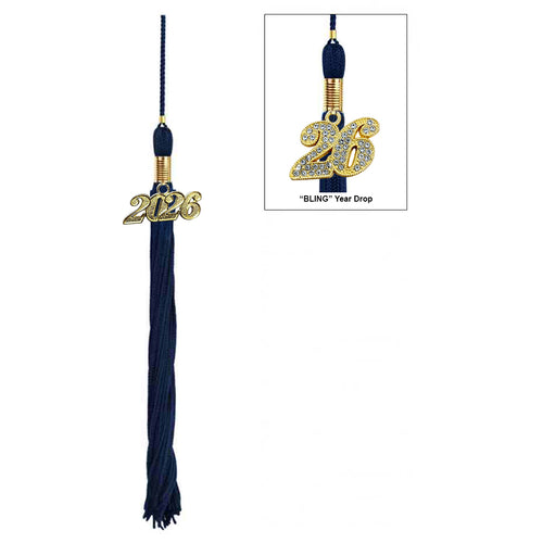 Child Matte Navy Blue Cap & Tassel - Preschool & Kindergarten Graduation