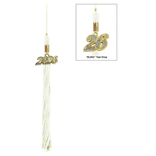 Child Matte White Cap & Tassel - Preschool & Kindergarten Graduation