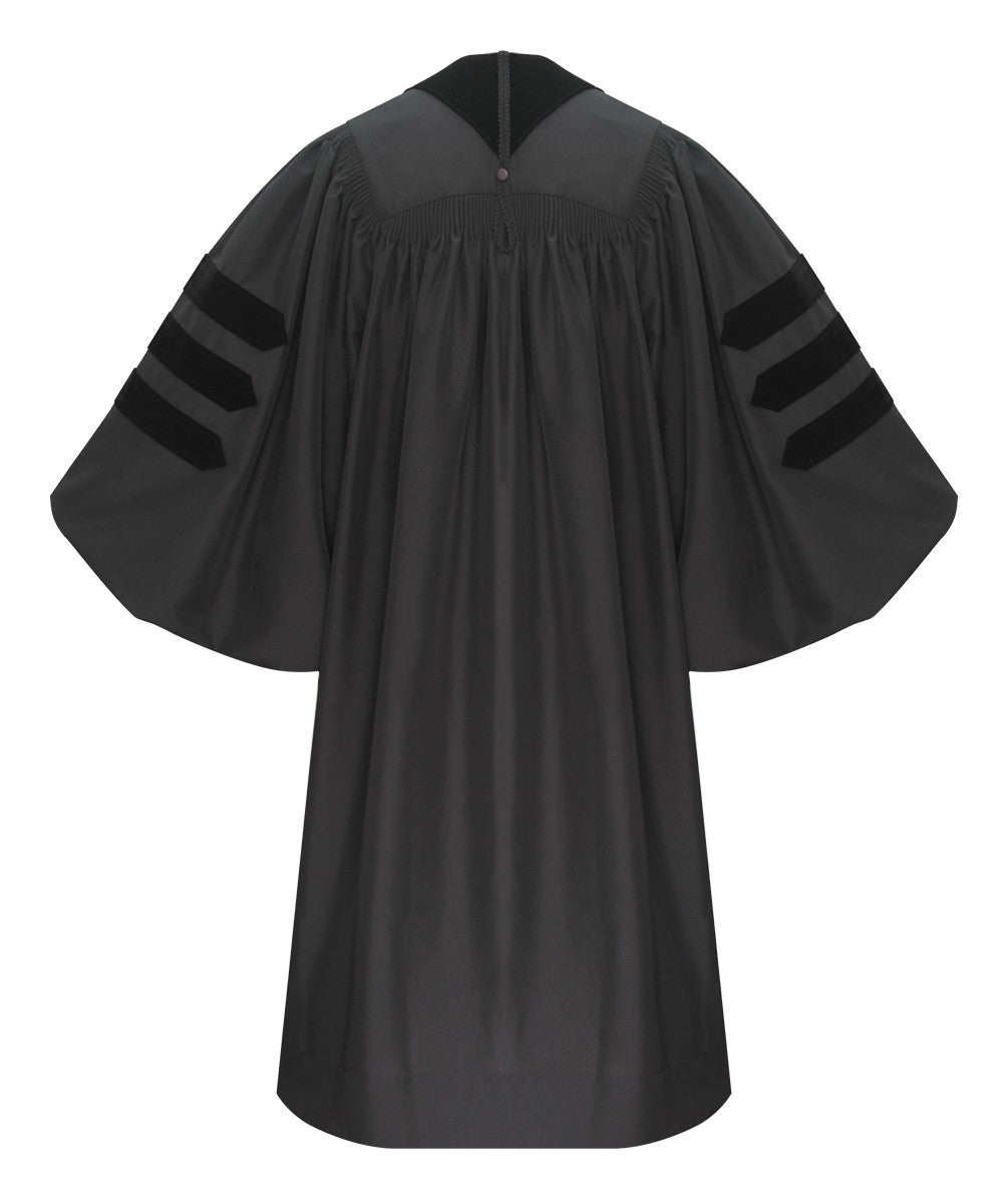 Deluxe Doctoral Graduation Gown - Academic Regalia - Canadian Gowns