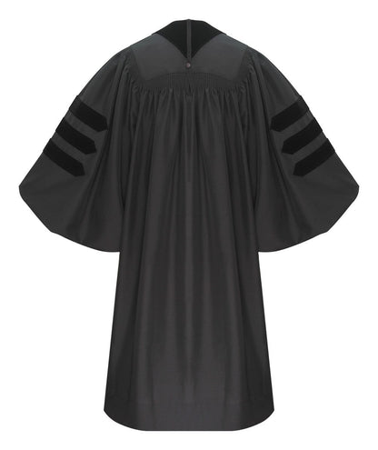Deluxe Doctoral Graduation Gown - Academic Regalia - Canadian Gowns