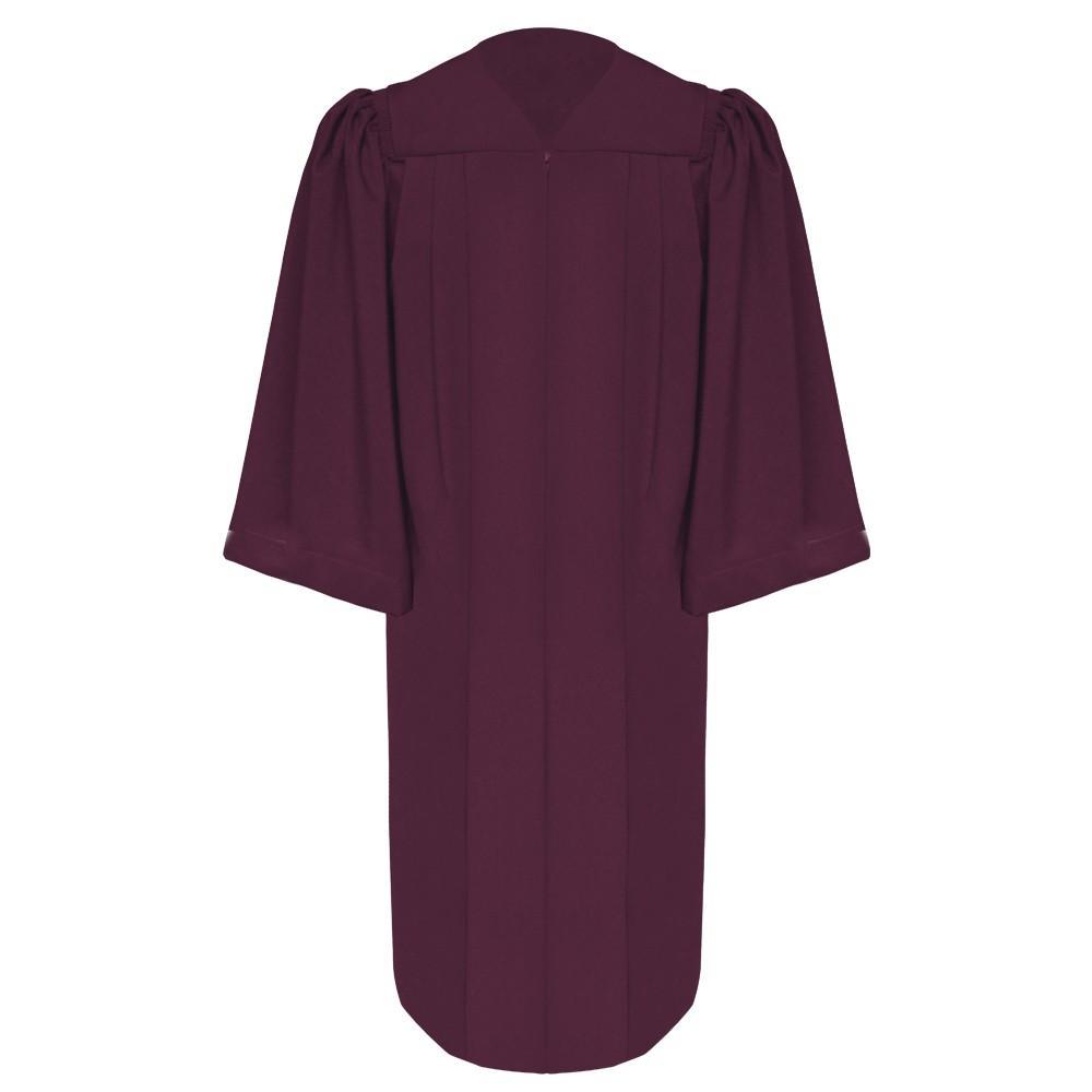 Deluxe Maroon Choir Robe - Canadian Gowns