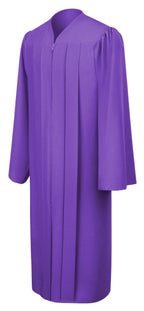 Matte Purple Choir Robe - Canadian Gowns