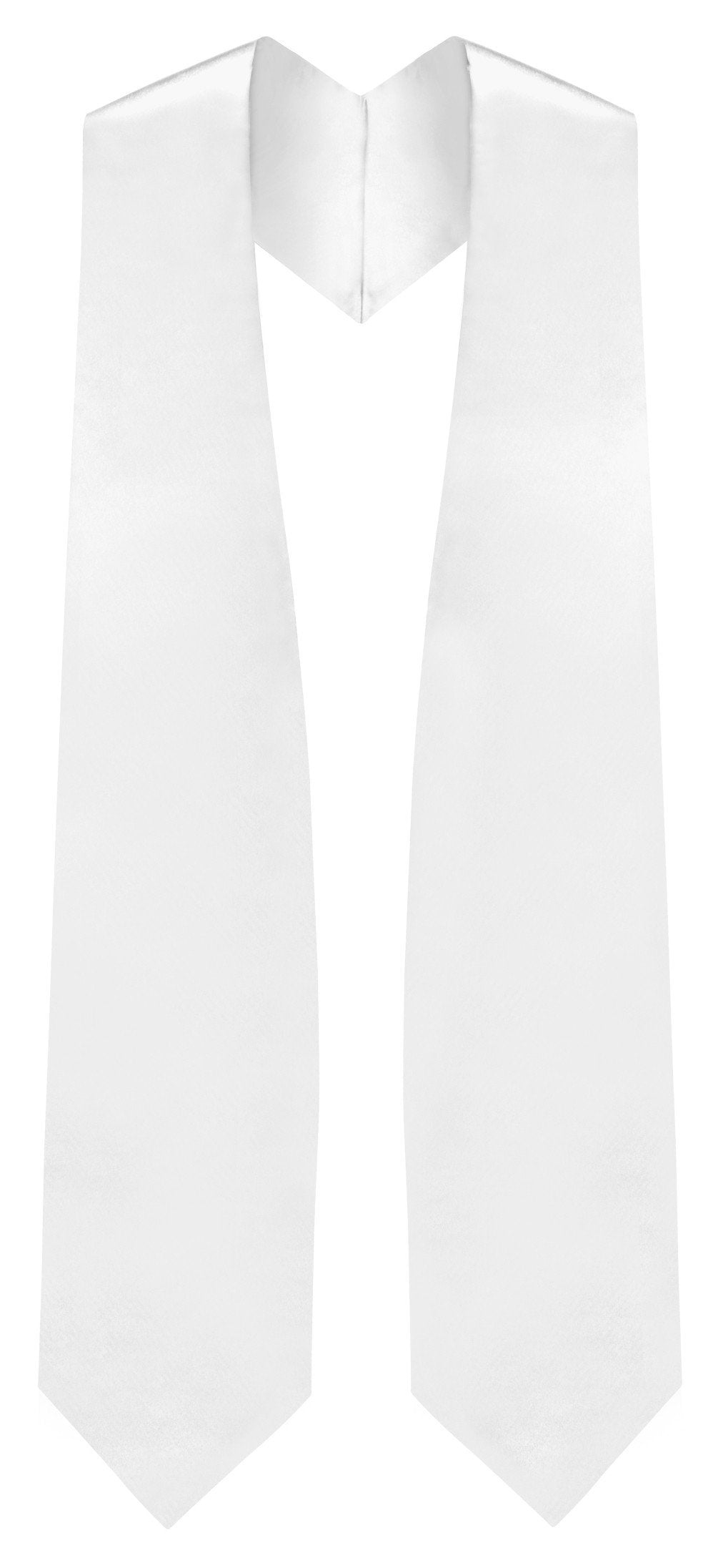 White Traditional Choir Stole - Canadian Gowns