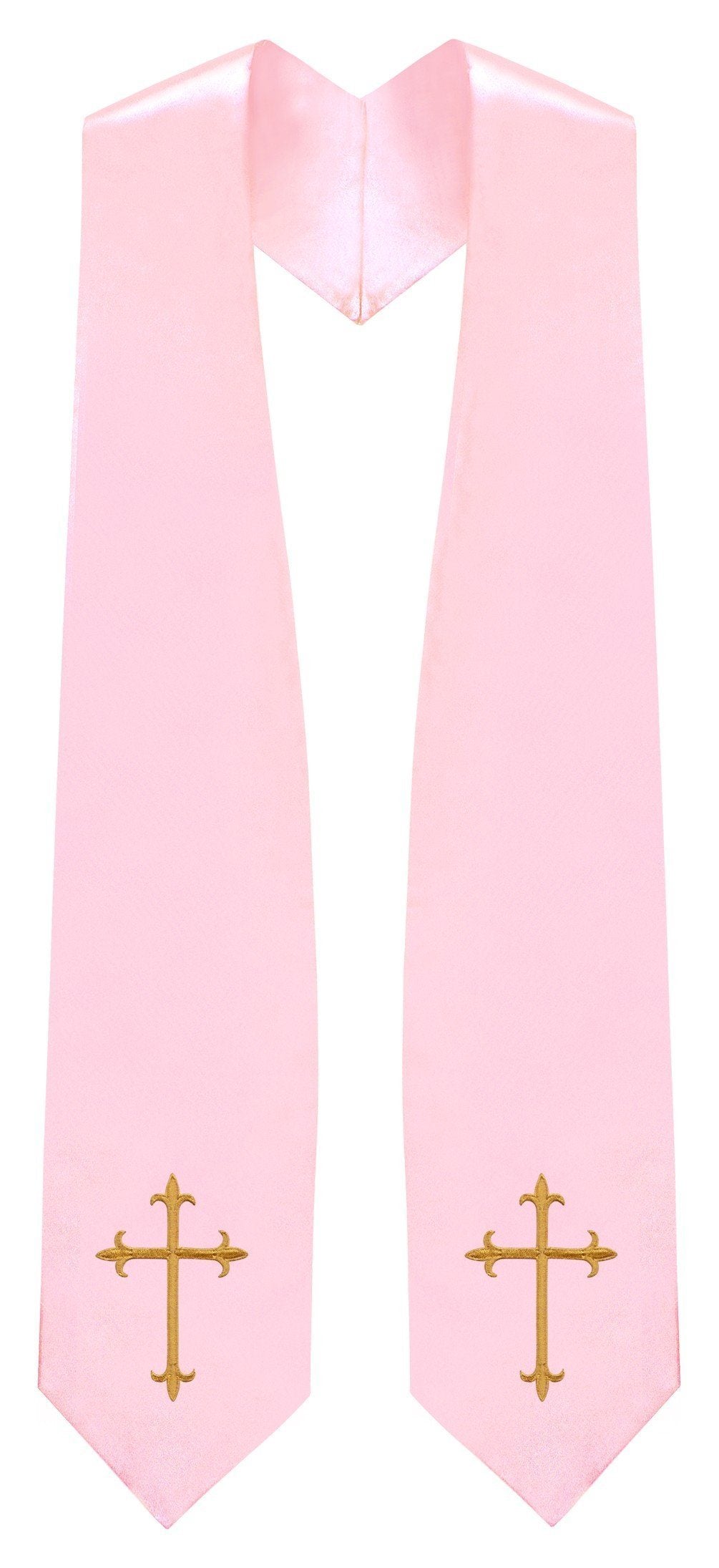 Pink Traditional Choir Stole - Canadian Gowns