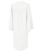 Matte White Bachelors Graduation Gown - College & University - Canadian Gowns