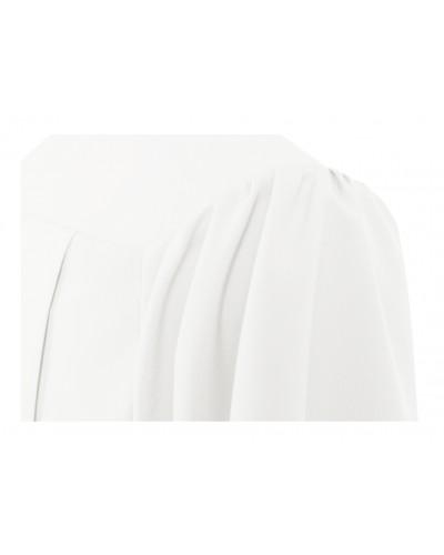 Matte White Bachelors Graduation Gown - College & University - Canadian Gowns