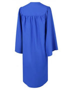 Matte Royal Blue Bachelors Graduation Gown - College & University - Canadian Gowns
