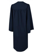 Matte Navy Blue Bachelors Graduation Gown - College & University - Canadian Gowns