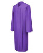 Matte Purple Bachelors Graduation Gown - College & University - Canadian Gowns