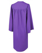 Matte Purple Bachelors Graduation Gown - College & University - Canadian Gowns