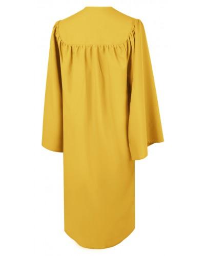 Matte Gold Bachelors Graduation Gown - College & University - Canadian Gowns