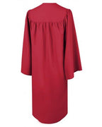Matte Red Bachelors Graduation Gown - College & University - Canadian Gowns