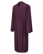 Matte Maroon Bachelors Graduation Gown - College & University - Canadian Gowns
