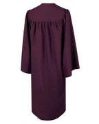 Matte Maroon Bachelors Graduation Gown - College & University - Canadian Gowns