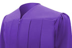 Matte Purple High School Canadian Gowns - Canadian Gowns
