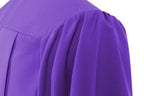 Matte Purple High School Canadian Gowns - Canadian Gowns