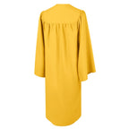 Matte Gold High School Canadian Gowns - Canadian Gowns