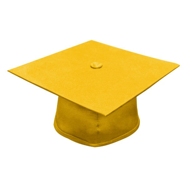 Matte Gold High School Canadian Gowns - Canadian Gowns