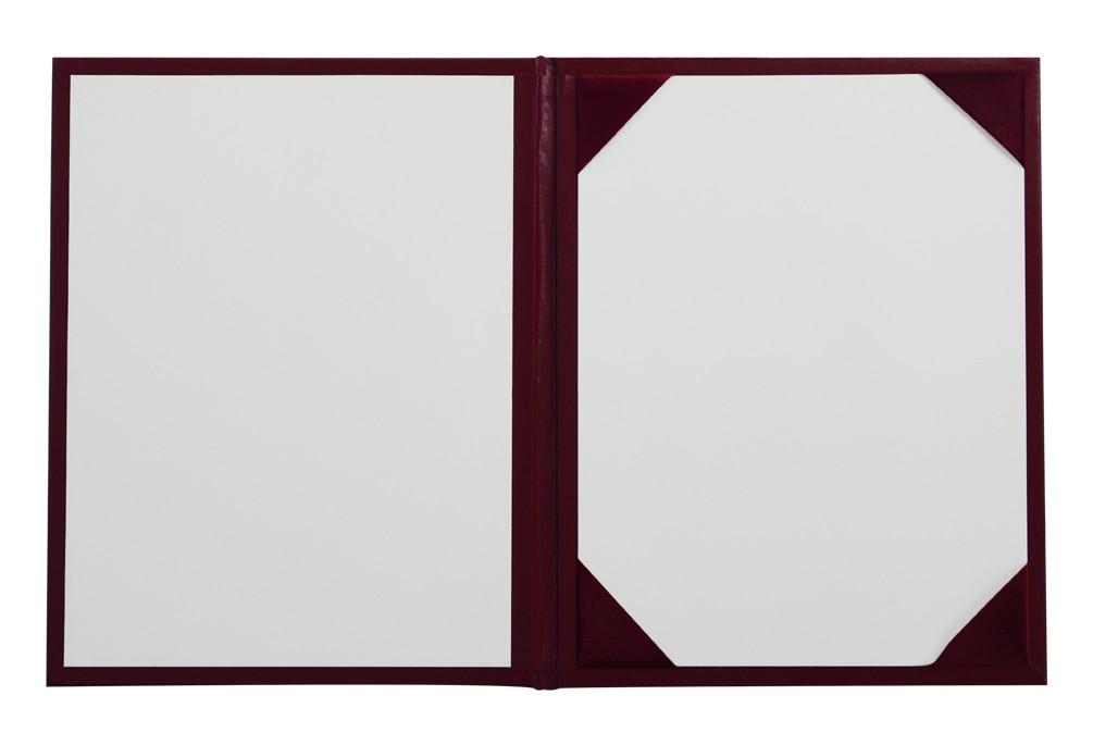 Maroon Graduation Diploma Cover - High School Diploma Covers - Canadian Gowns