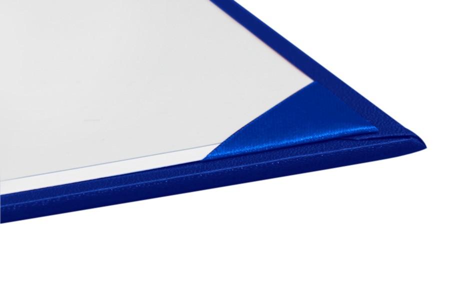 Royal Blue Imprinted Diploma Cover - High School Diploma Cover - Canadian Gowns